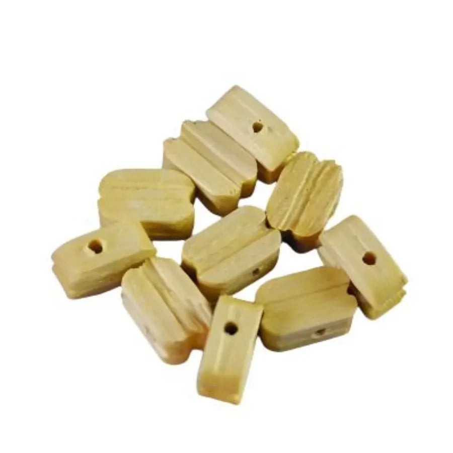 Rigging Blocks Single Boxwood Pack of 10 (Choice of Sizes)