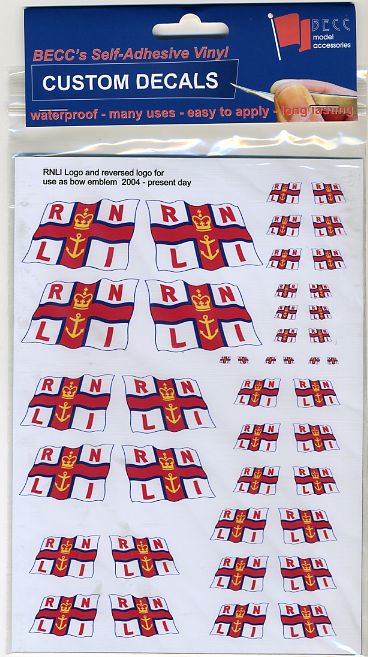 BECC RNLI Vinyl Decal Current