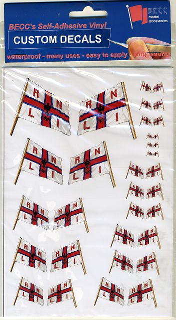BECC RNLI Vinyl Decal Original