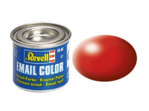 Revell #330 Fiery Red Silk 14ml Enamel
