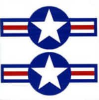 BECC US Air Force Roundel 1947 on - Decal Multipack