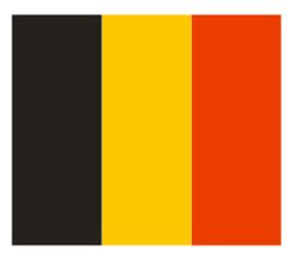 BECC Belgium National Flag - Decal Multipack