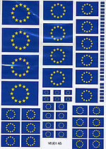 BECC European Union Flag - Decal Multipack