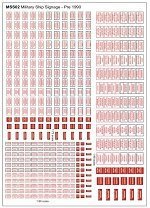 BECC Military Ship Signs - War Period - 1990