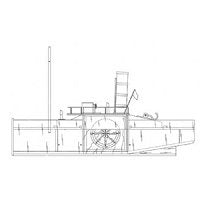 Tipstaff Paddle Tug Model Boat Plan