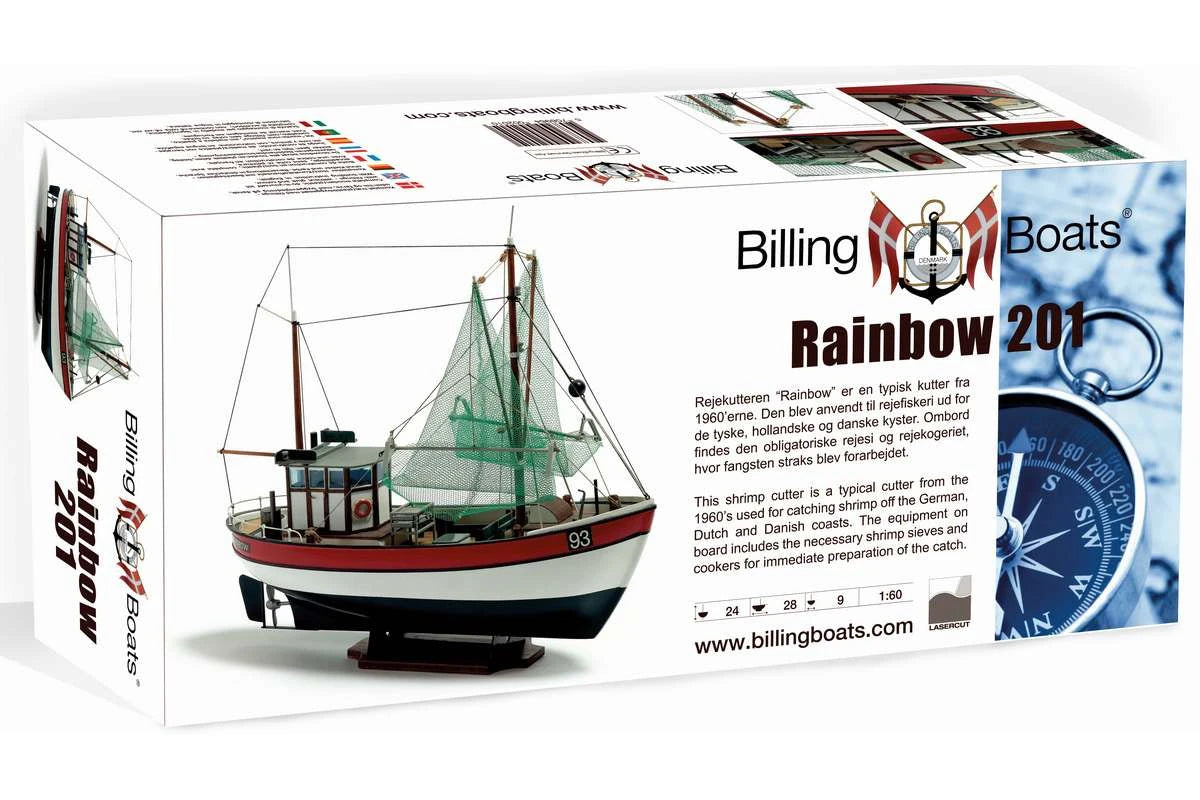 Billing Boats Rainbow Shrimp Cutter B201 Model Boat Kit