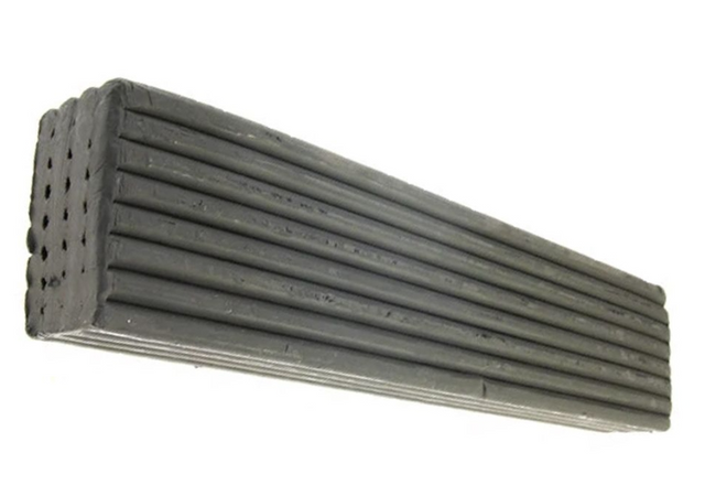 Newplast Black Plasticine Modelling Clay-500g image 0