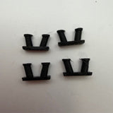 Angled Double Bollard - L10 x H5.4x W3.2mm (4) image
