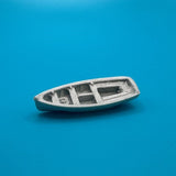 16ft Royal Navy Pulling/Sailing Dinghy Clinker Approx 36mm 1:128 Scale image 0