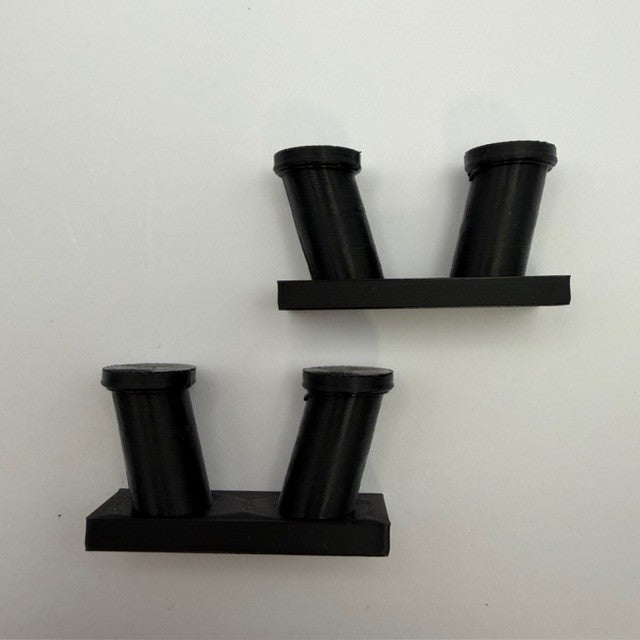 Angled Double Bollard image 0