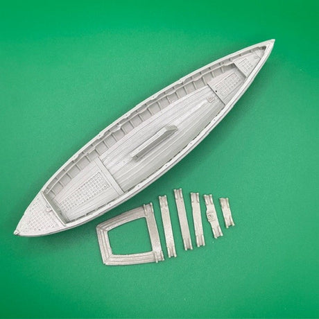 27ft Royal Navy Whaler Clinker 172mm 1:48 Scale image 0