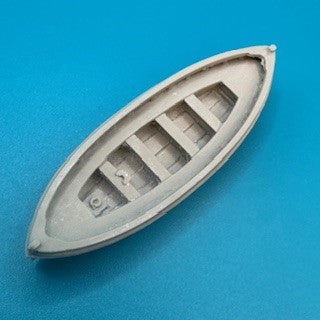 28ft Dinghy Clinker Double Ended 60mm 1:144 Scale image 1