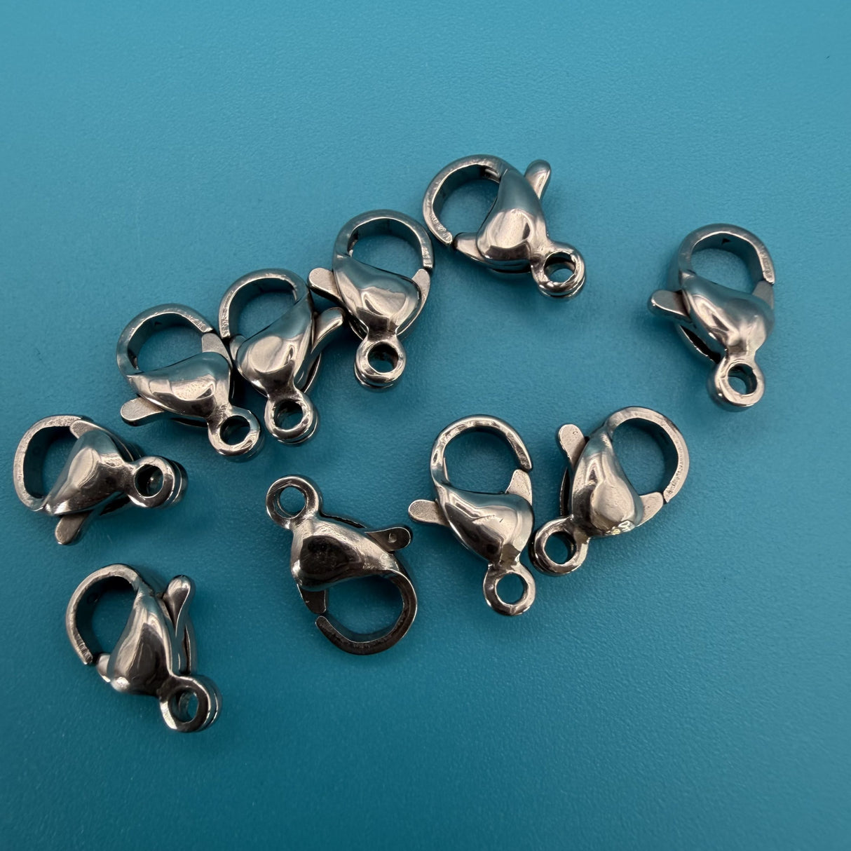 HOOKS, Lobster Clasps 10 mm (10) image 0