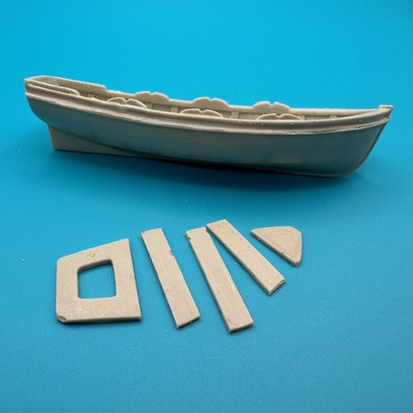 19ft Jolly Boat Carvel 94mm 1:64 Scale image 0