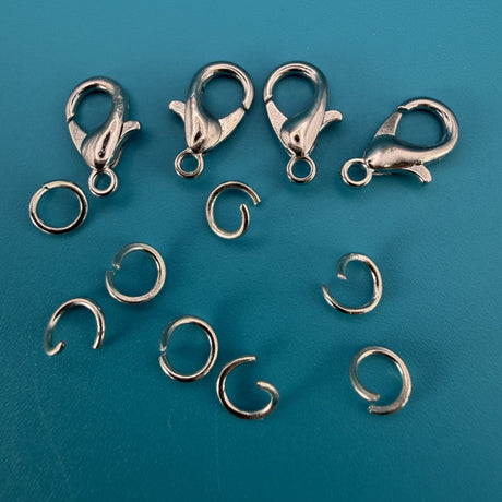 HOOKS, Lobster Clasps 12mm x 6mm image 0