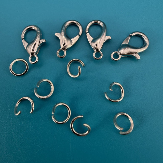 HOOKS, Lobster Clasps 12mm x 6mm image 0