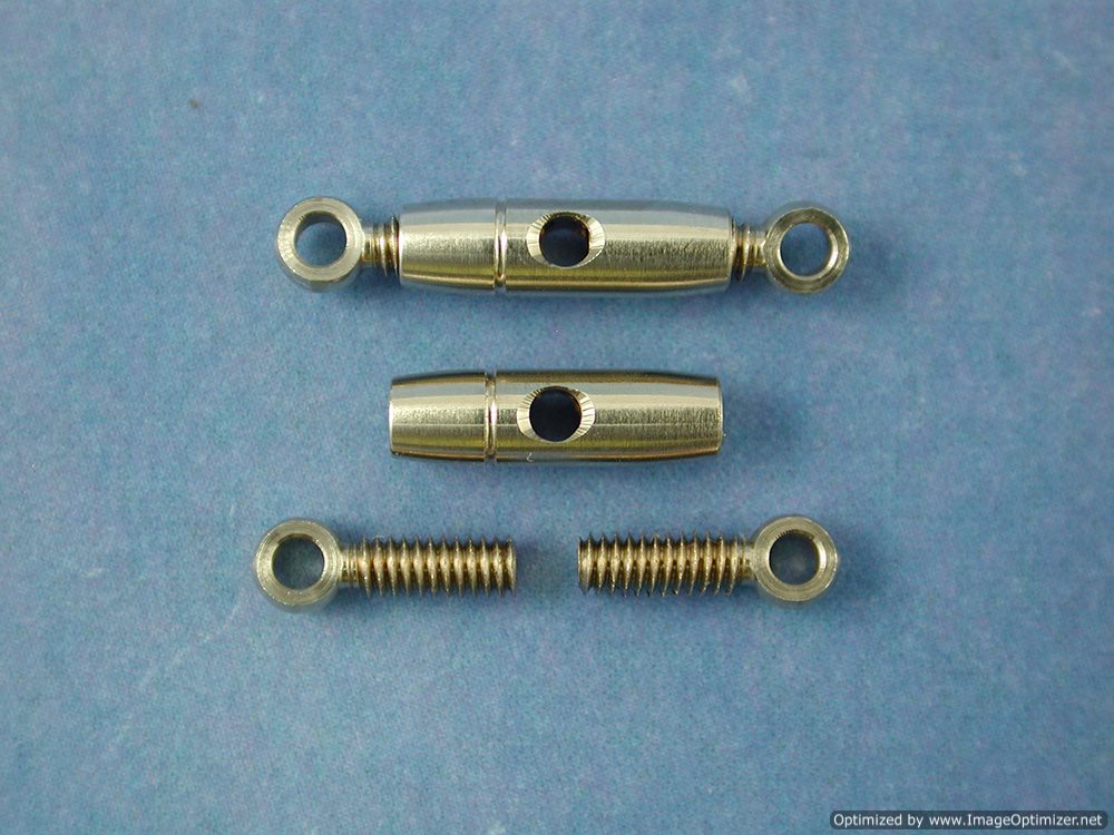 M2 Turnbuckle Brass 3x10 (2)