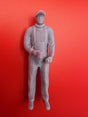 Fisherman standing carrying cup 1/48 Scale 37mm image 0
