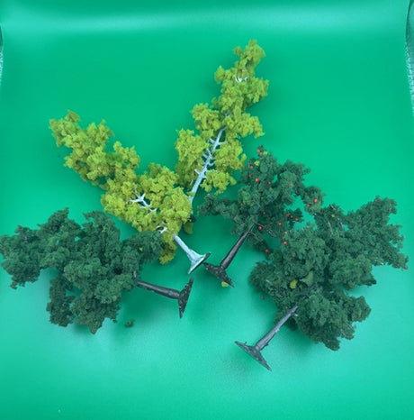 Heki 1360 ASSORTED TREES  X 5 Slight seconds image 0