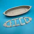 28ft Lifeboat Clinker Double Ended Standard Freeboard 120mm 1:72 Scale image 0