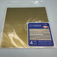 BECC Gold Letters & Numbers Pack image 0