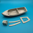 20ft Royal Navy Motor Cutter 130mm 1:48 Scale image 0