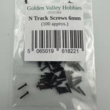 Track screws - N Gauge 6mm image