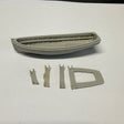 16.5ft Dinghy Clinker Transom Stern 83mm 1:60 Scale image 0