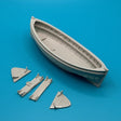 17ft Lifeboat Clinker Double Ended 107mm 1:48 Scale image 0