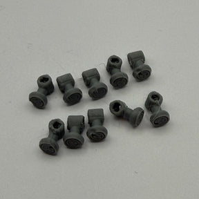 1 Hole PT77 Type Stanchion 6mm High (10) image 0