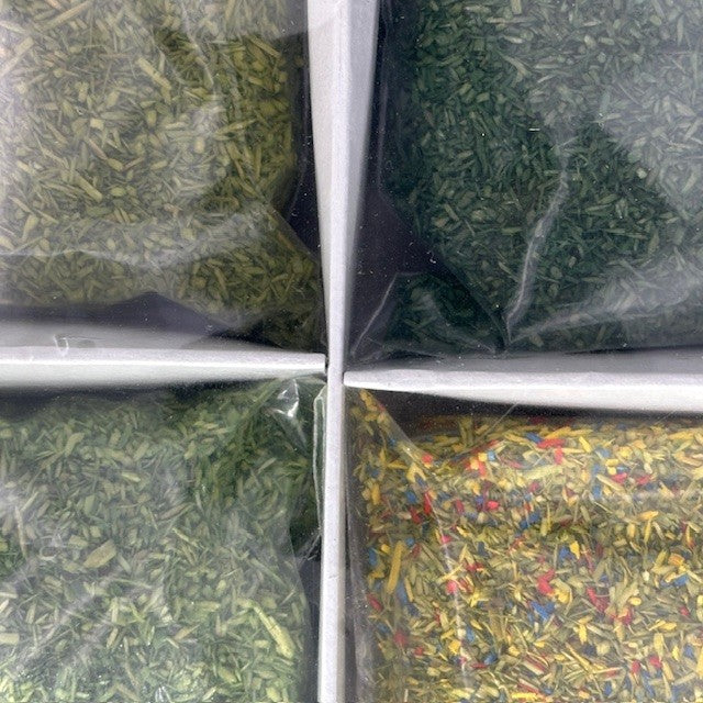 Busch 7050 Scatter material set 4 colours (4x40g) image 1