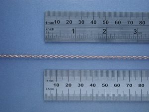 Brass Stud Link Anchor Chain 10 Links per Inch (1mtr)