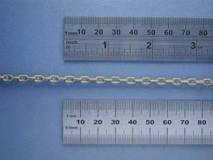 Brass Stud Link Anchor Chain 5.5 Links per Inch (1mtr)