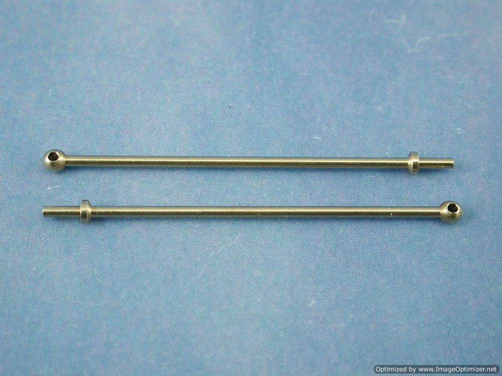 1 Hole Brass Rail Stanchion Ball Type 40mm (10)