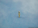 Grabrail Stanchion Brass (Choice of Sizes)