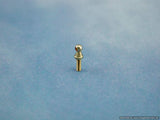 Grabrail Stanchion Brass (Choice of Sizes)
