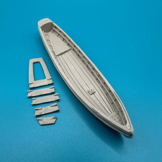 30ft Royal Navy Gig 95mm 1:96 Scale image 0