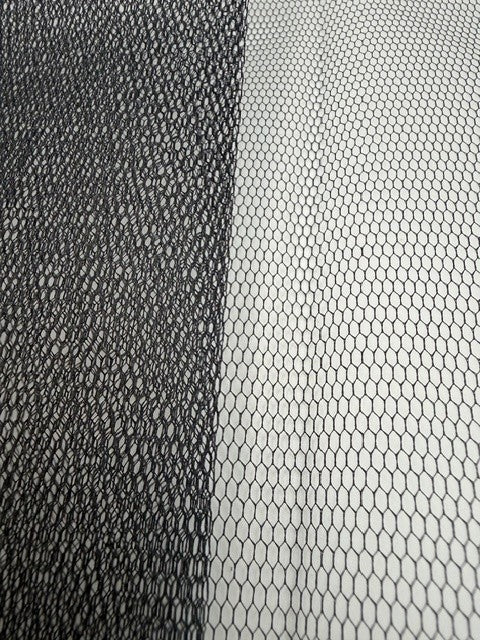 Netting that can be used for Hammocks, Nets, Radars etc - Black image