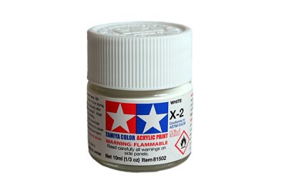 Tamiya X-2 White Gloss Mini Acrylic 10ml