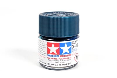 Tamiya X-13 Metallic Blue Gloss Mini Acrylic 10ml