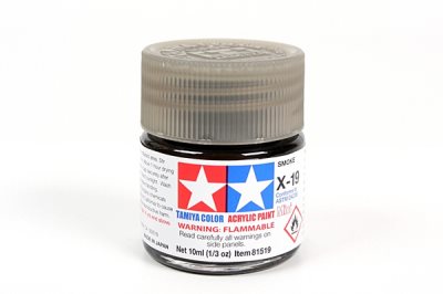Tamiya X-19 Smoke Mini Acrylic 10ml