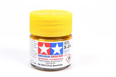 Tamiya X-24 Clear Yellow Mini Acrylic 10ml