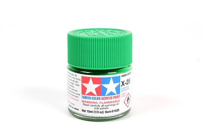 Tamiya X-28 Park Green Gloss Mini Acrylic 10ml