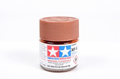 Tamiya XF-6 Copper Mini Acrylic 10ml