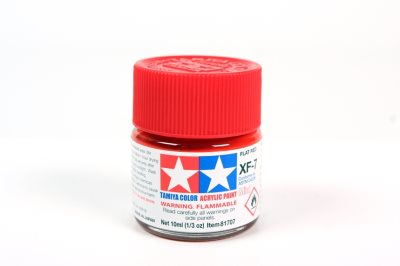 Tamiya XF-7 Flat Red Mini Acrylic 10ml
