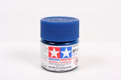 Tamiya XF-8 Flat Blue Mini Acrylic 10ml