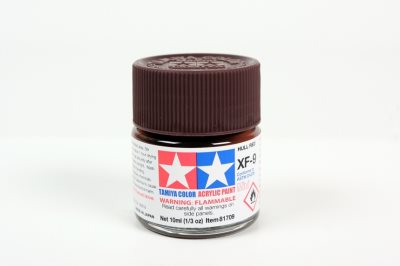 Tamiya XF-9 Hull Red Mini Acrylic 10ml