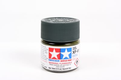 Tamiya XF-61 Dark Green Mini Acrylic 10ml