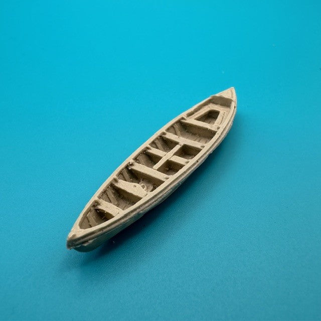 27ft Royal Navy Whaler (Pulling/Sailing) Clinker 65mm 1:128 Scale image 0