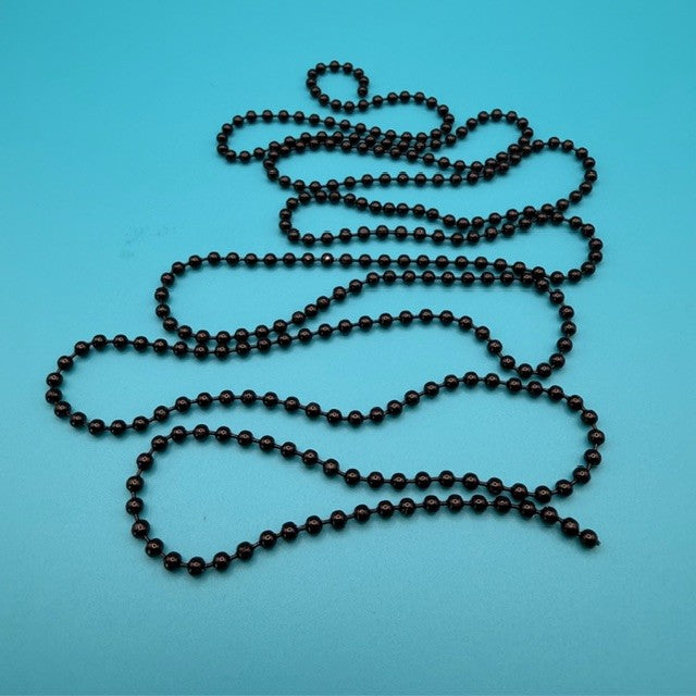 Black 2.4mm Ball Chain